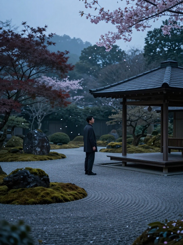 Zen Garden Pre Dawn — Preview