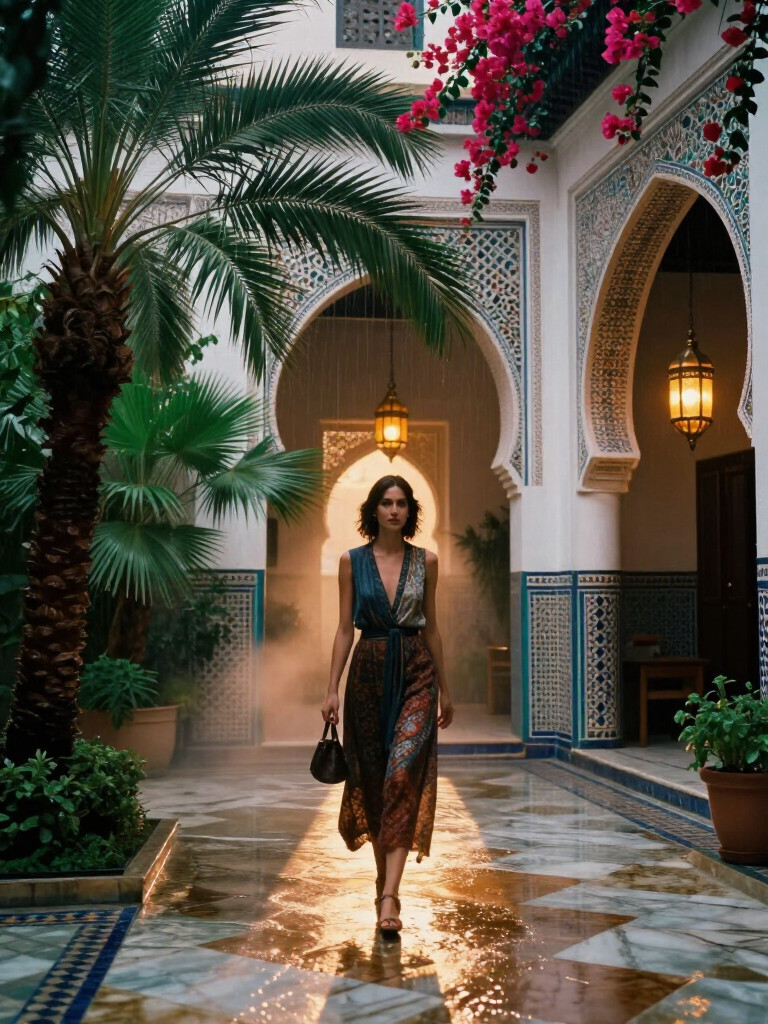 Rain Wet Mosaic Sanctuary — Preview