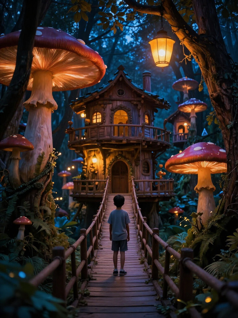Lantern Canopy Treehouse Village — Preview