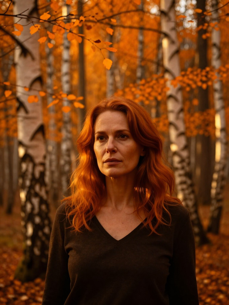 Autumnal Rust Haze Editorial preview