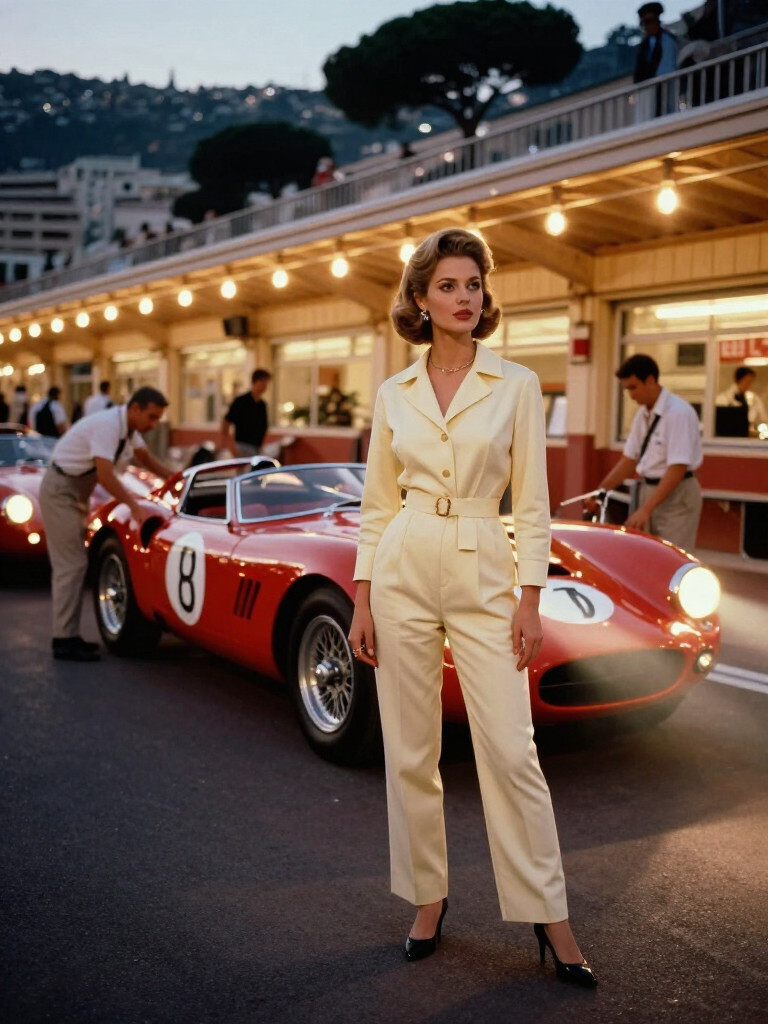 Monaco Paddock Dusk — Preview
