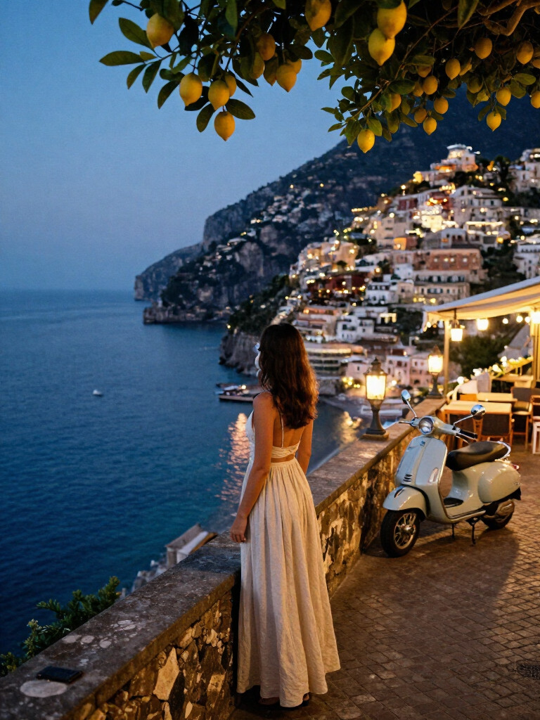 Amalfi Blue Hour Reverie — Preview