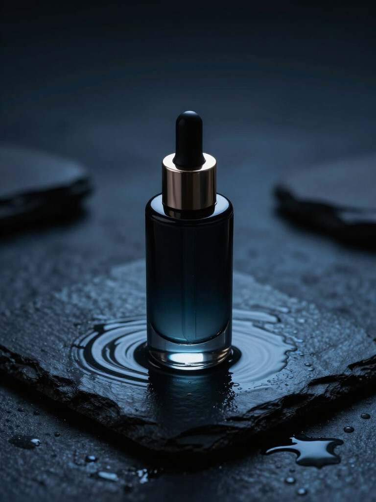 Obsidian Slate and Cyan Tide — Preview