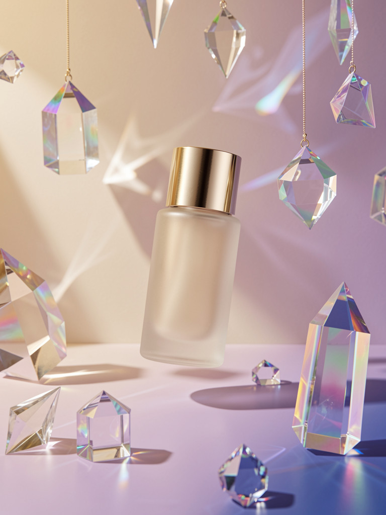 Iridescent Glass Prism Atelier preview