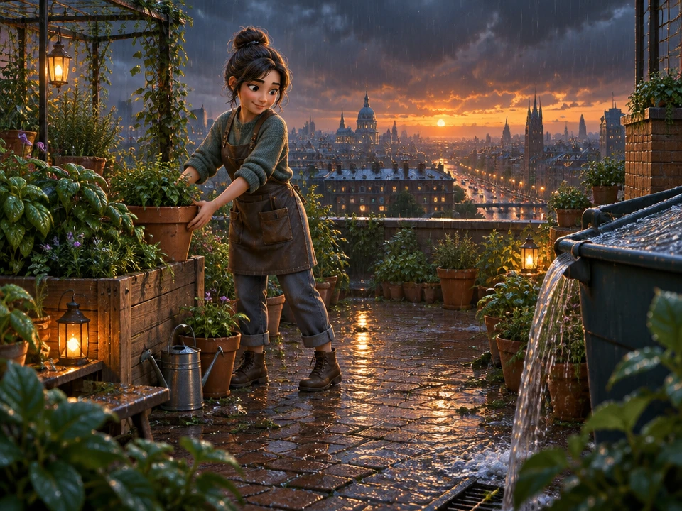 Storm Terrace Sunset — Preview