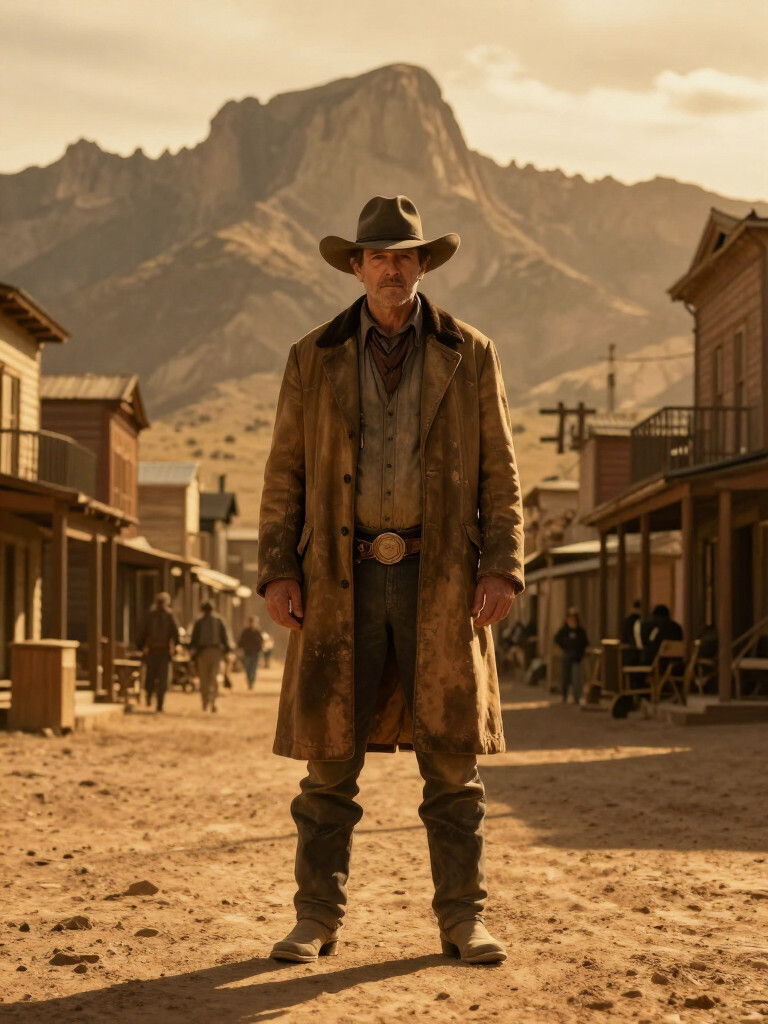 Dusty Frontier Golden Hour — Preview